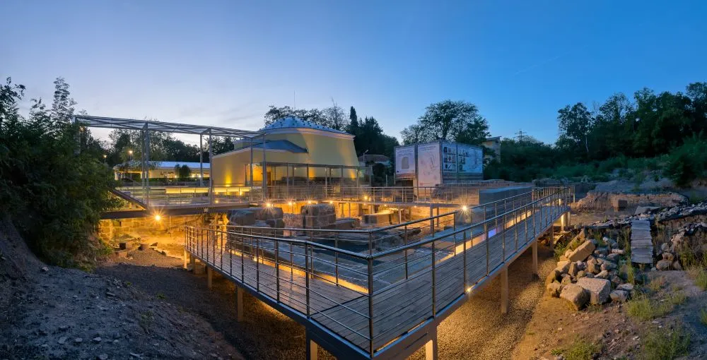 Der historische Komplex Aquae Calidae begeistert mit seinem reichen Kulturerbe und seinen Thermalbecken