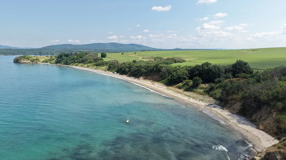 Южен плаж Крайморие- спокойствие и чисто море близо до Бургас